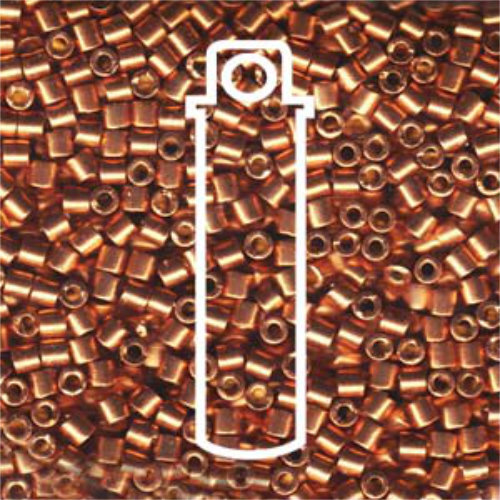 Miyuki 8/0 Delica Bead - DBL-1836 - Duracoat Galvanized Muscat - 6.8gm Tube
