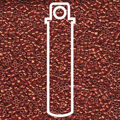 Miyuki 11/0 Delica Bead - DB1838 - Duracoat Galvanized Berry - 7.2gm Tube