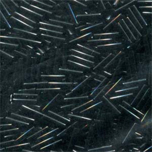 Miyuki 6mm Slender Bugle Bead - SLB136-401 - Black - 100gm Bag