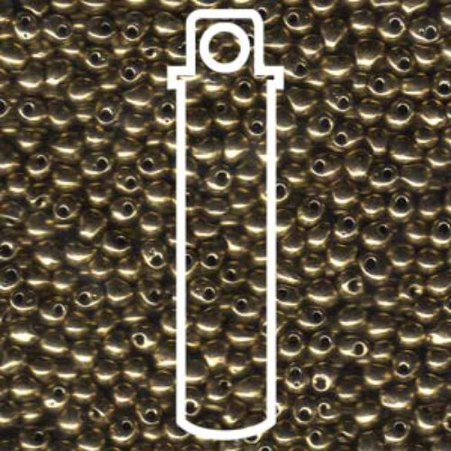 Miyuki 2.8mm Drop Bead - DP28-9457 - Metallic Bronze - 9gm Tube