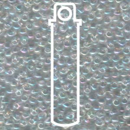 Miyuki 2.8mm Drop Bead - DP28-9250 - Transparent Crystal AB - 9gm Tube