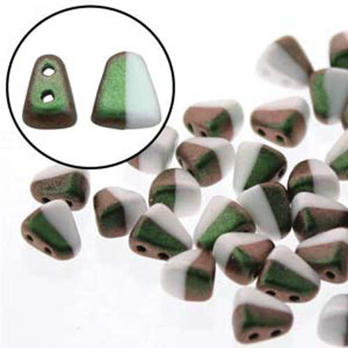 Nib Bit 6mm x 5mm - NB6503849-29034 - Duet Polychrome Mix Black Sage / Citrus & Cream - 100gm Bag