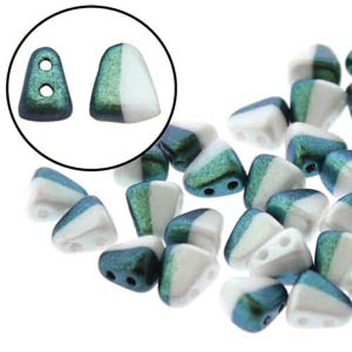 Nib Bit 6mm x 5mm - NB6503849-29044 - Duet Polychrome Mix Black Mint Choc & Cream - 100gm Bag