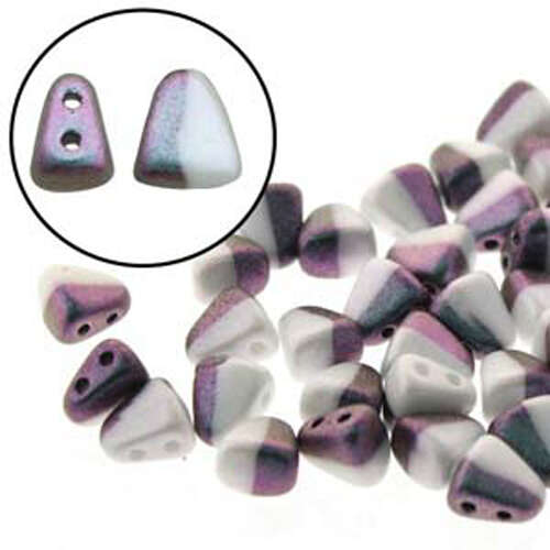 Nib Bit 6mm x 5mm - NB6503849-29024-TB - Duet Polychrome Mix Black Berry & Cream - 100gm Bag