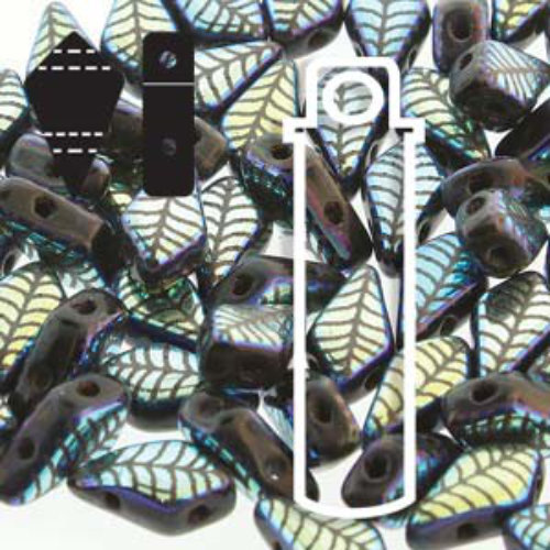Kite 9mm x 5mm - KT9523980-28703LA - Jet Laser Leaf - 24gm Tube