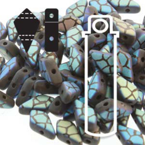 Kite 9mm x 5mm - KT9523980-28773CR - Matte Jet Laser Cracked - 24gm Tube