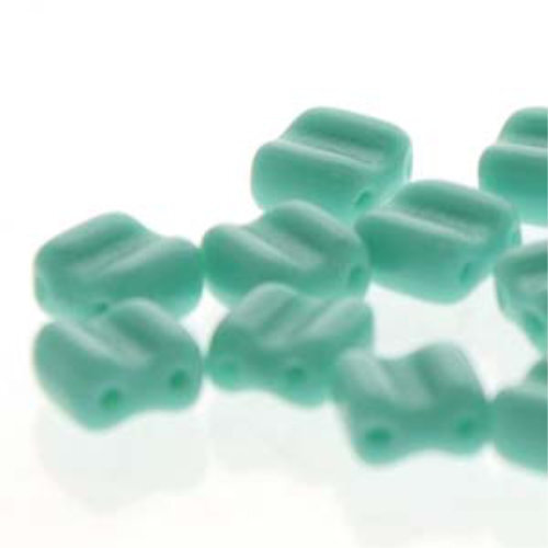 Groovy 6mm - GRV0663130 - Opaque Green Turquoise - 30 Bead Strand