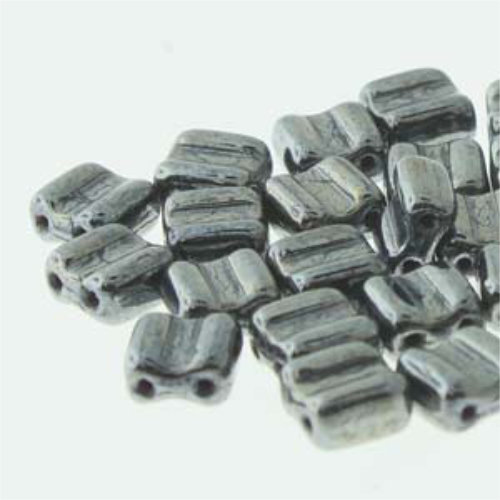 Groovy 6mm - GRV0623980-14400 - Jet Hematite - 30 Bead Strand