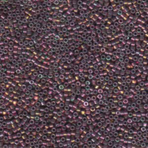 Miyuki 15/0 Delica Bead - DBS1014 - Metallic Thistle Luster - 50gm Bag