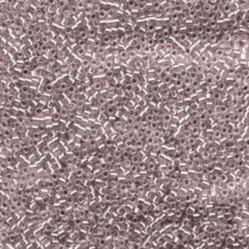Miyuki 15/0 Delica Bead - DBS1203 - Silver Lined Pink Mist - 50gm Bag