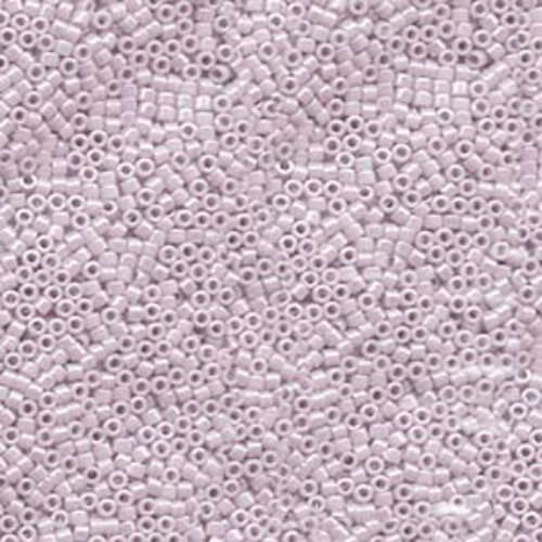 Miyuki 15/0 Delica Bead - DBS1243 - Transparent Pink Mist AB - 50gm Bag