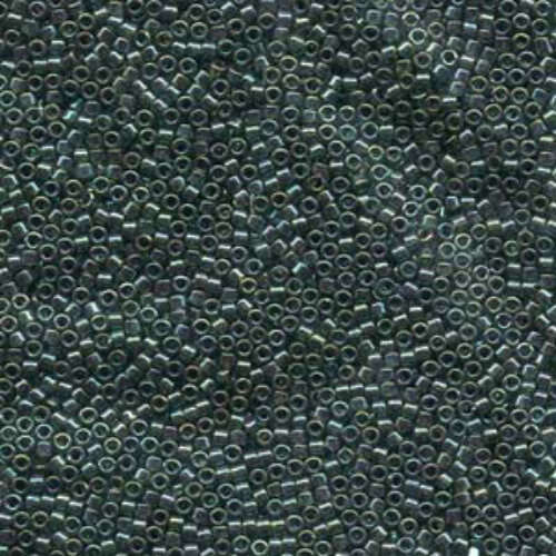 Miyuki 15/0 Delica Bead - DBS0125 - Emerald Gold Luster - 50gm Bag