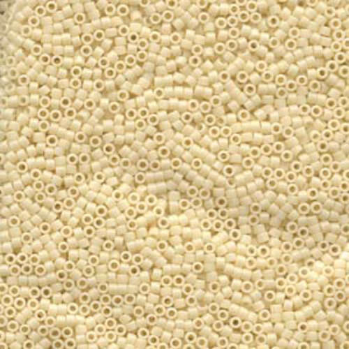Miyuki 15/0 Delica Bead - DBS0732 - Opaque Cream - 50gm Bag
