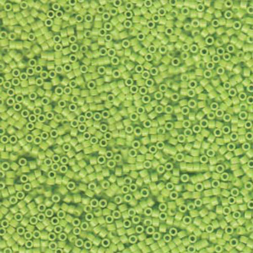 Miyuki 15/0 Delica Bead - DBS0733 - Opaque Chartreuse - 50gm Bag