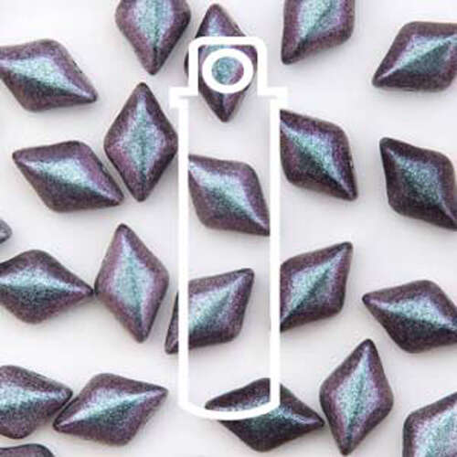 Gem Duo 8mm x 5mm - GD8523980-94102 - Polychrome Mix Berry - 8gm Tube