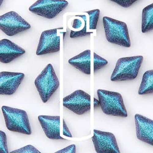 Gem Duo 8mm x 5mm - GD8523980-94105 - Polychrome Blueberry - 8gm Tube