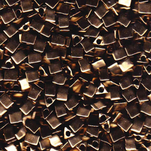 Miyuki 5/0 Sharp Triangle Bead - STR5-457 - Metallic Dark Bronze - 100gm Bag