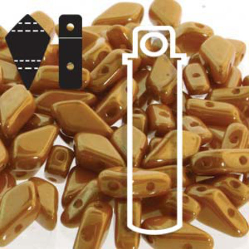 Kite 9mm x 5mm - KT9583120-14495 - Lemon Red Luster - 24gm Tube