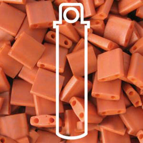 Miyuki Tila Bead - TL2315 - Burnt Sienna - 7.2gm Tube