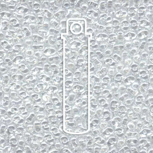 Miyuki Berry / Peanut Bead - BB-160 - Crystal Luster - 23gm Tube