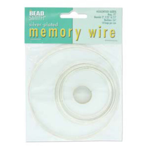 5 Assorted Sizes of Memory Wire, 10 coils each size, Copper