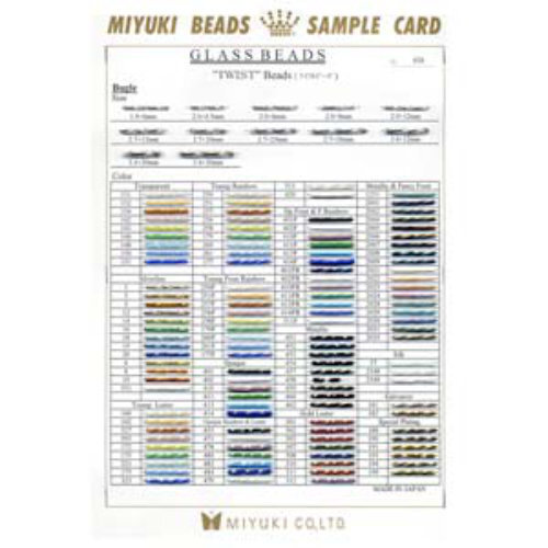 Miyuki Card Twist Bugle #858 - MIYCARD_858