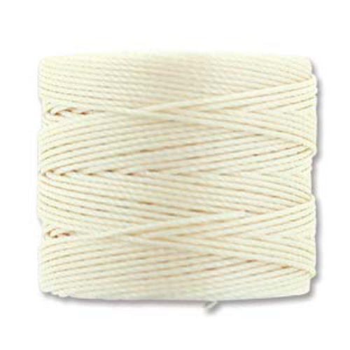 S-Lon Standard Twist Bead / Macrame Cord (TEX210) - Vanilla - SLBC-VA