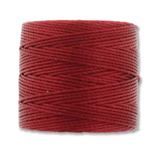S-Lon Standard Twist Bead / Macrame Cord (TEX210) - Red Hot - SLBC-RH