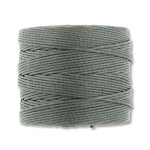 S-Lon Standard Twist Bead / Macrame Cord (TEX210) - Gunmetal - SLBC-GU