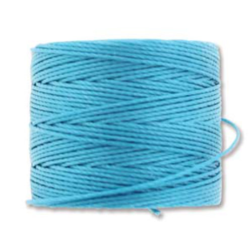 S-Lon Standard Twist Bead / Macrame Cord (TEX210) - Bermuda Blue - SLBC-BERB