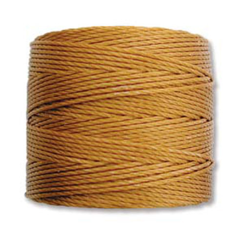 S-Lon Standard Twist Bead / Macrame Cord (TEX210) - Gold - SLBC-GO
