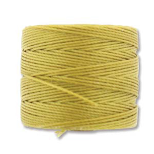 S-Lon Standard Twist Bead / Macrame Cord (TEX210) - Light Maize - SLBC-LM