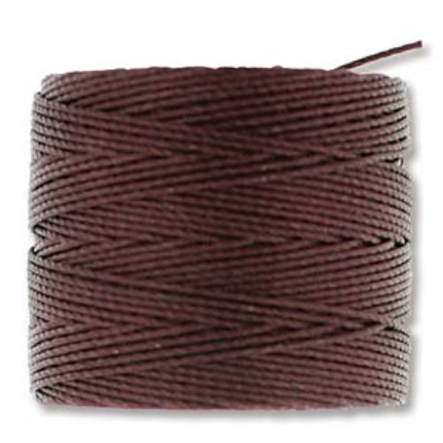 S-Lon Standard Twist Bead / Macrame Cord (TEX210) - Burgundy - SLBC-BU