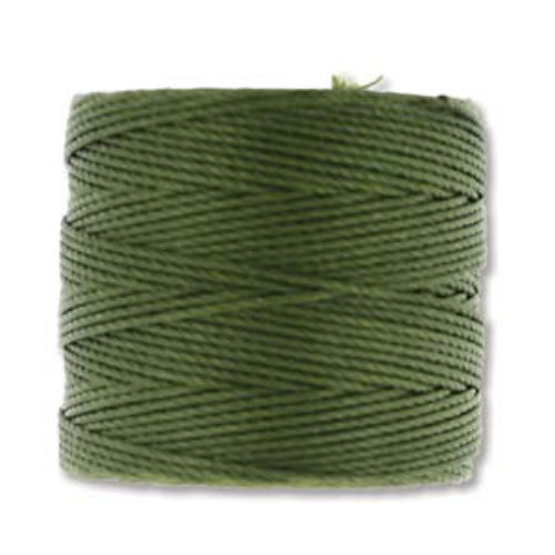 S-Lon Standard Twist Bead / Macrame Cord (TEX210) - Olivine - SLBC-OLV