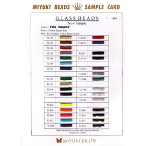 Miyuki Card New Tila Bead #948r - MIYCARD_884