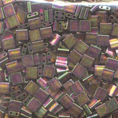 Miyuki Tila Bead - TL1893 - Metallic Bronze Iris Luster - 50gm Bag