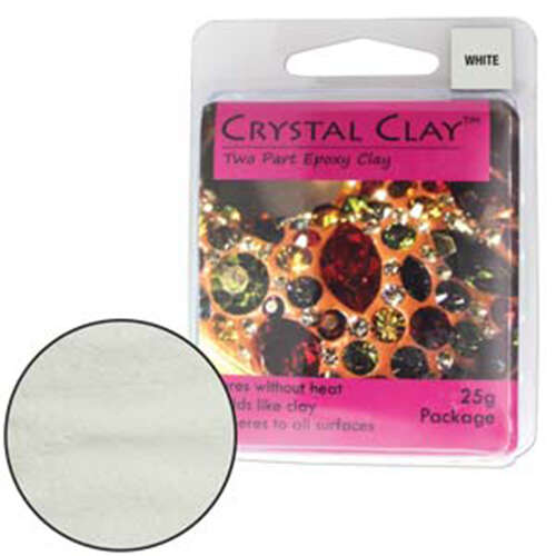 Crystal Clay - White - 25gm Pack - CC25G-WHT