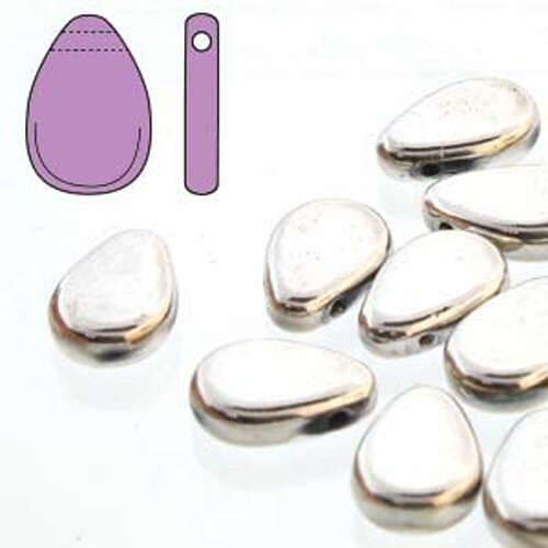 Tear Drop Beads - 30 Bead Strand - 9mm x 11mm - TD911-23980-27000 -  Jet Full Labrador