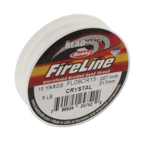 Fireline - 8LB .007" / .17mm Crystal - 15 yd / 13m Roll - FL08CR15