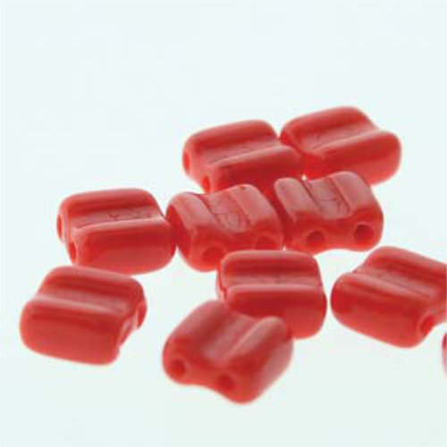 Groovy 6mm - GRV0693190 - Opaque Red - 30 Bead Strand