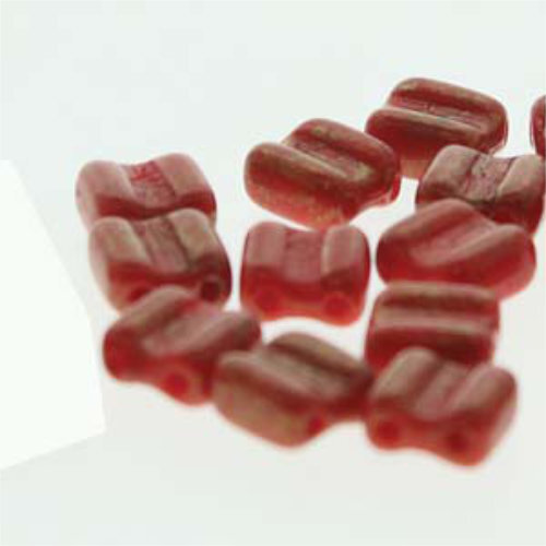 Groovy 6mm - GRV0693190-15495 - Opaque Red Luster - 30 Bead Strand