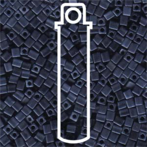 Miyuki 3mm (SB3) Square Bead - SB3-2001 - Matte Gunmetal - 20gm Tube
