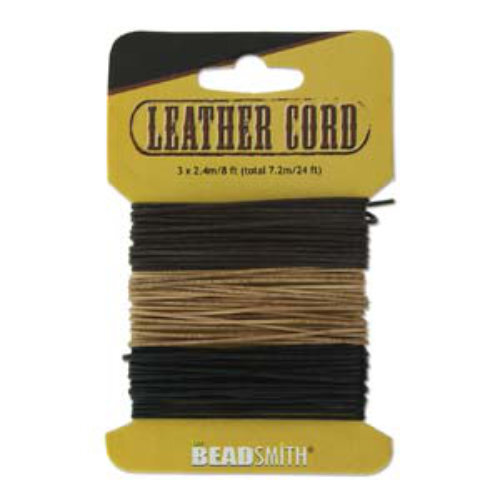 1mm Indian Leather Mix 01 - 3 x 8 Feet - 2.4 Metres Card