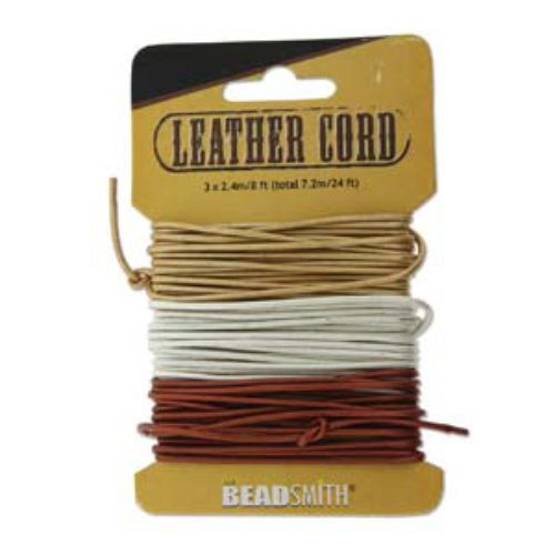 1mm Indian Leather Mix 02 - 3 x 8 Feet - 2.4 Metres Card