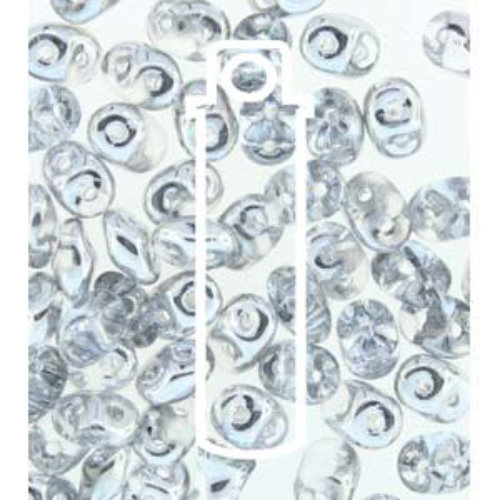 Super Duo 2.5mm x 5mm - DU0500030-27001 - Crystal Labrador - 22.5gm Tube