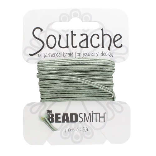 3mm Celery Rayon Soutache - ST1110 - 3 Yards