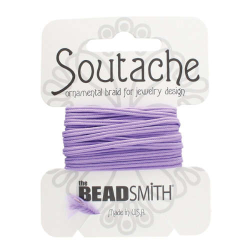 3mm Lavender Rayon Soutache - ST1420 - 3 Yards