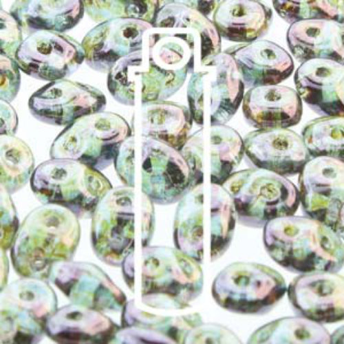 Super Duo 2.5mm x 5mm - DU0500030-65431 - Crystal Lazure Blue - 22.5gm Tube