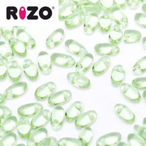 Rizo 2.5mm x 6mm - RZ256-50510 - Peridot - 100gm Bag
