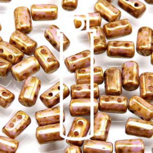 Rulla 3mm x 5mm - RUL3503000-15695 - Sengal Brown Violet Chalk Luster - 22gm Tube